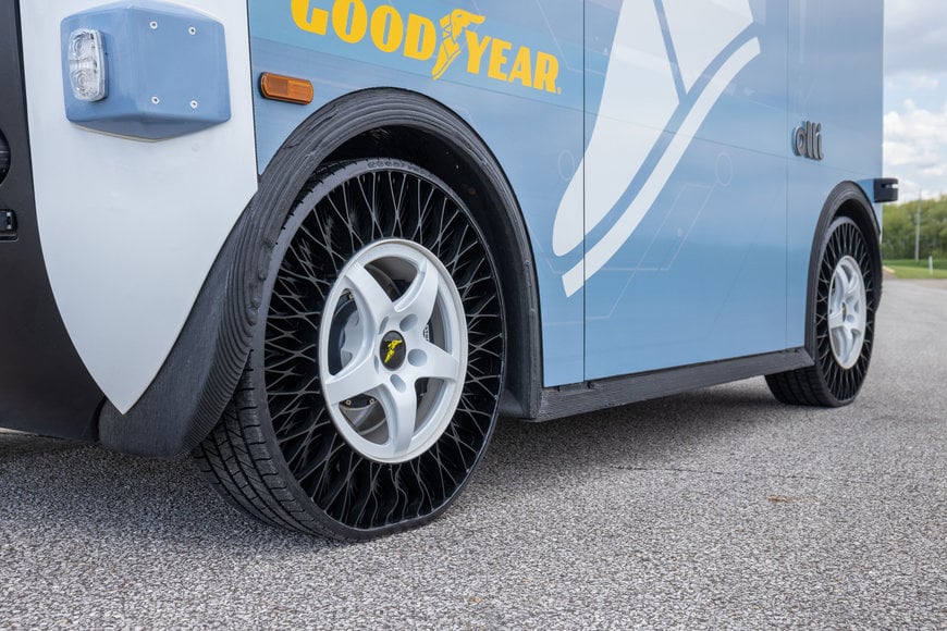 GOODYEAR AIRLESS TIRE FIRST ON AUTONOMOUS SHUTTLES